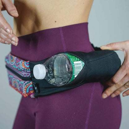 3 Pocket Adjustable Running Belt Waist Pack, Fanny Pack