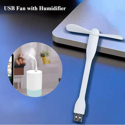 Mini USB Fan, Portable Pocket Fan USB-A Powered Little Cooler, Quiet Operation