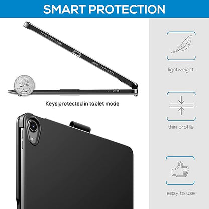 Touchpad Keyboard Case for iPad 11th Gen 2025/iPad 10th Generation 2022