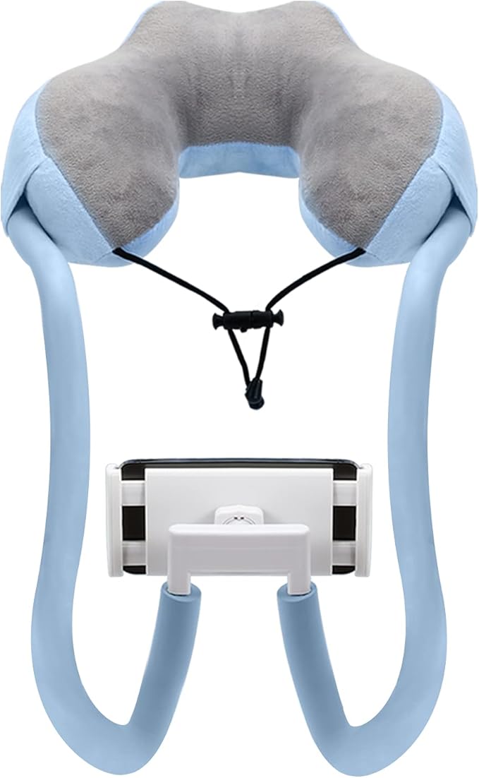 Moko Neck Phone Holder, Lazy Gooseneck Phone Pillow Holder Bracket,