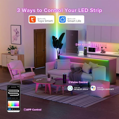 WiFi RGB IC LED Controller DR03W, Control by Smart Life/Tuya APP/Alexa/Google