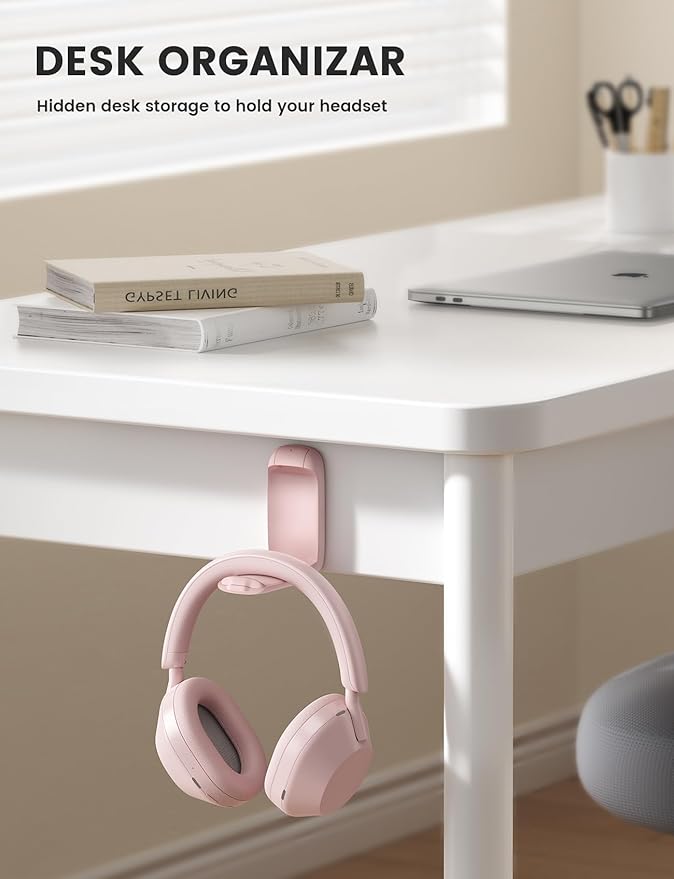 Lamicall Headphone Stand, Sticky Headset Holder