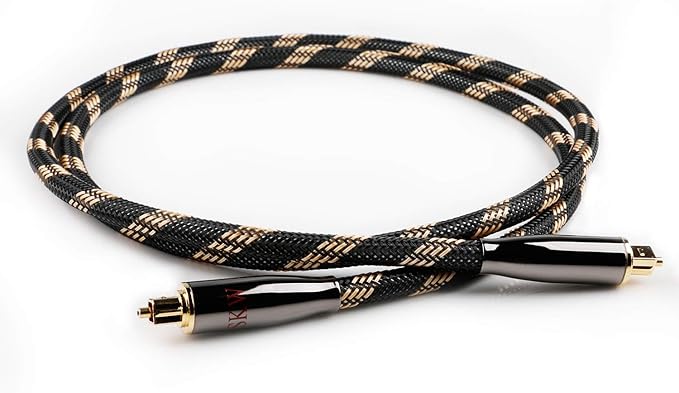 SKW Optical Digital Audio Toslink Cable Home Theater Fiber Optic Male to Male