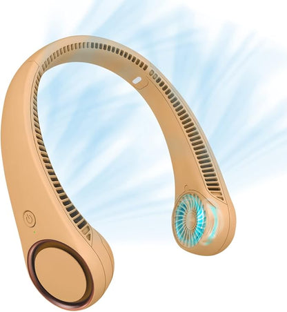 CIVPOWER Neck Fan: Portable Personal Neck Cooling Rechargeable Bladeless Fan