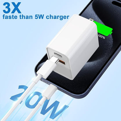 10FT iPhone 16e Fast Charger, iPad Pro/Air/Mini