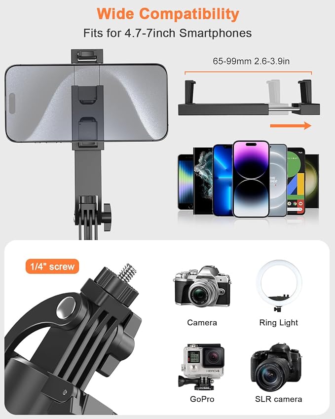71” Auto Face Tracking Tripod for iPhone