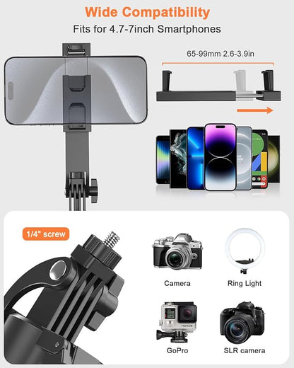 71” Auto Face Tracking Tripod for iPhone