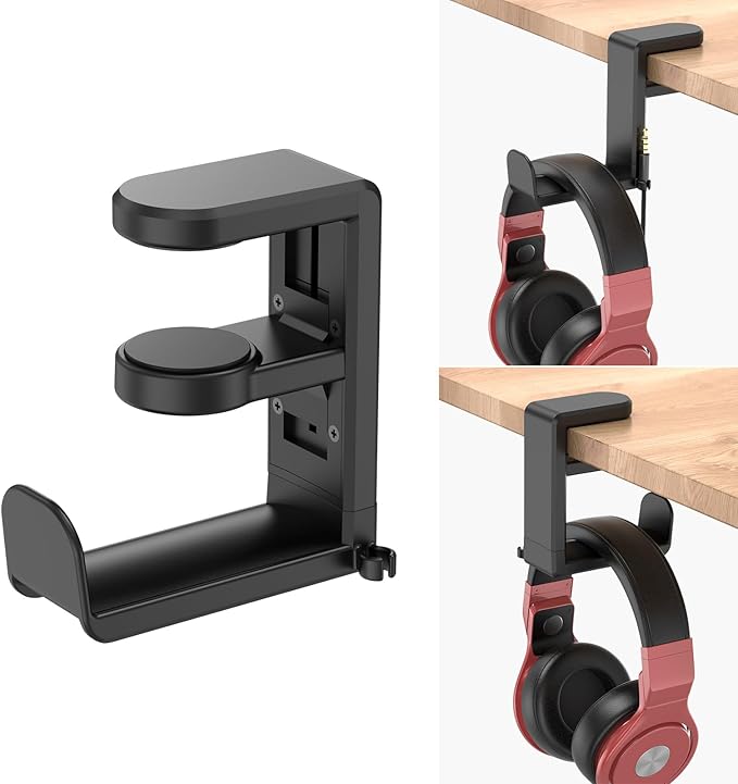 EURPMASK Rotating Headphone Stand