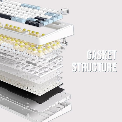 EPOMAKER x Aula F75 Gasket Mechanical Keyboard, 75% Wireless Hot Swappable