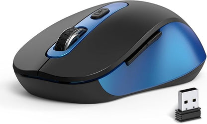 Wireless Mouse for Laptop, Chromebook, Silent Mouse