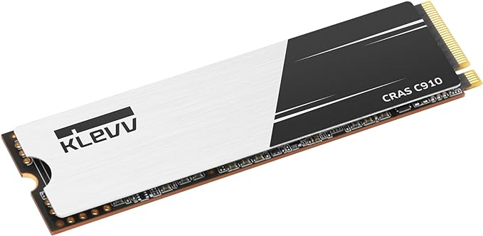 KLEVV CRAS C910 500GB M.2 2280 NVMe PCIe Gen4x4 Laptop & Desktop Internal SSD