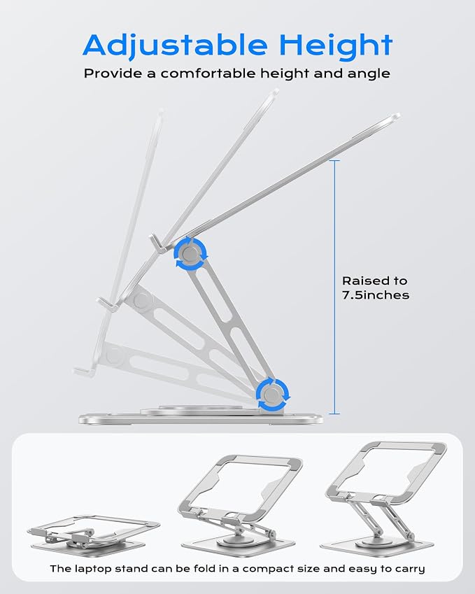 Adjustable Laptop Stand, Computer Stand