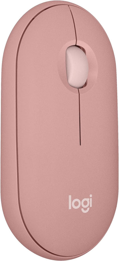 Logitech Pebble Mouse 2 M350s Slim Bluetooth Wireless Mouse, Lightweight