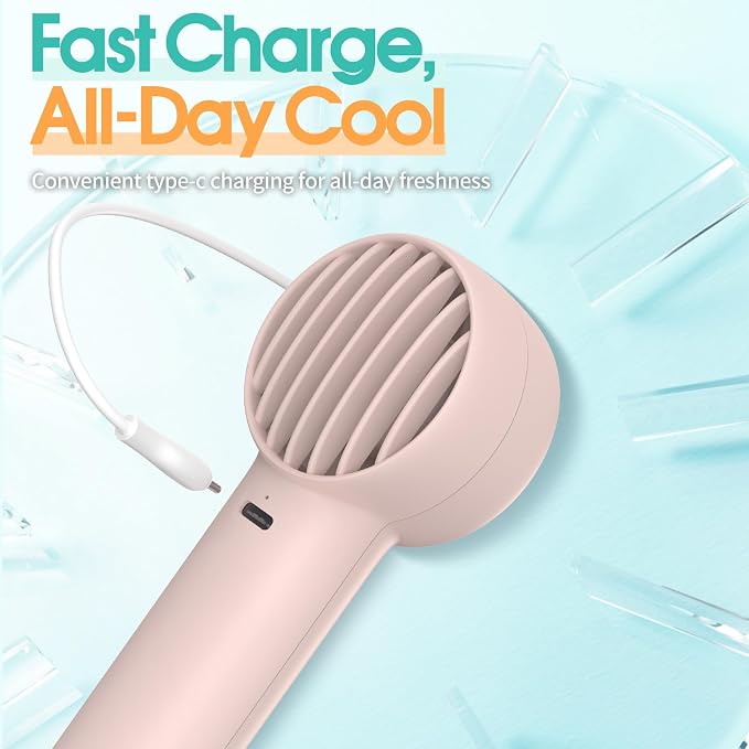 Mini Portable Fan, USB Personal Handheld Fan
