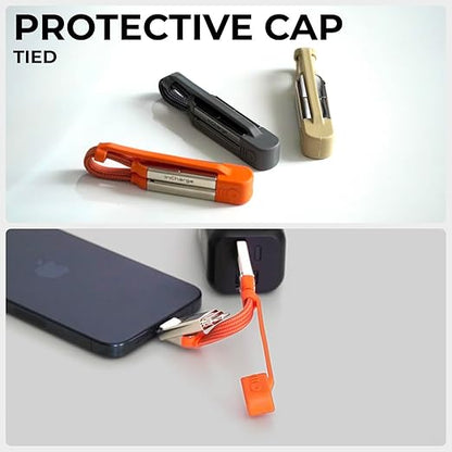 Rolling Square inCharge XS - 240W 4in1 Keyring Cable | Fast Charging & Data