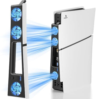 Cooling Fan for PS5 Slim, Compatible