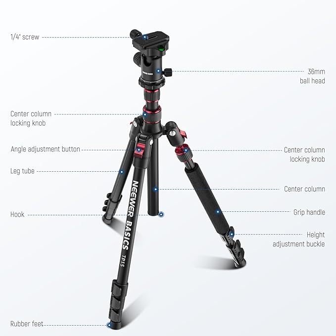 NEEWER Basics Camera Tripod Monopod