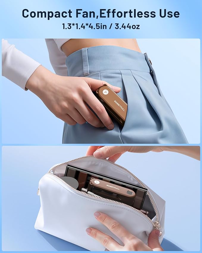 SWEETFULL Portable Handheld Mini Fan