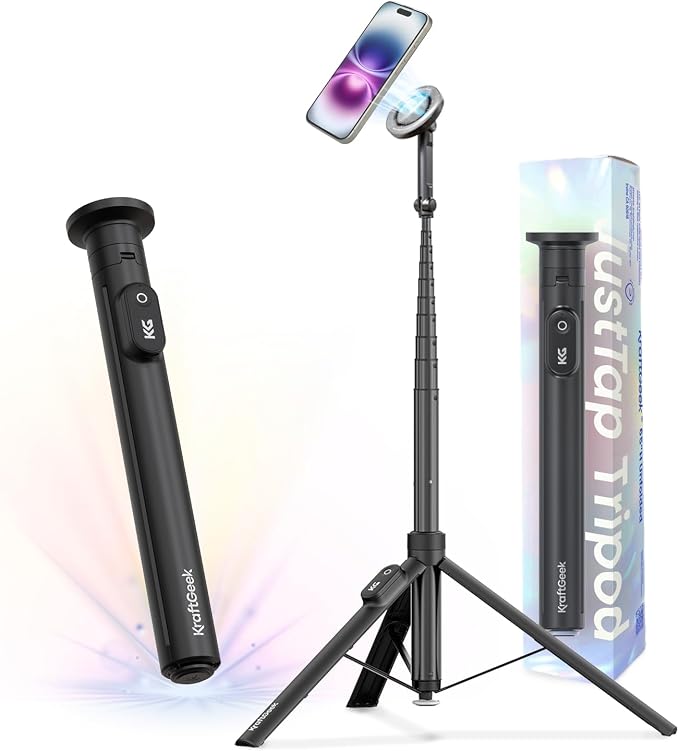 KraftGeek Magnetic Phone Tripod