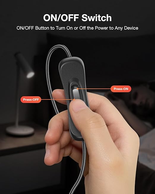 ANDTOBO USB Switch Extension Cable, USB Extension Cord