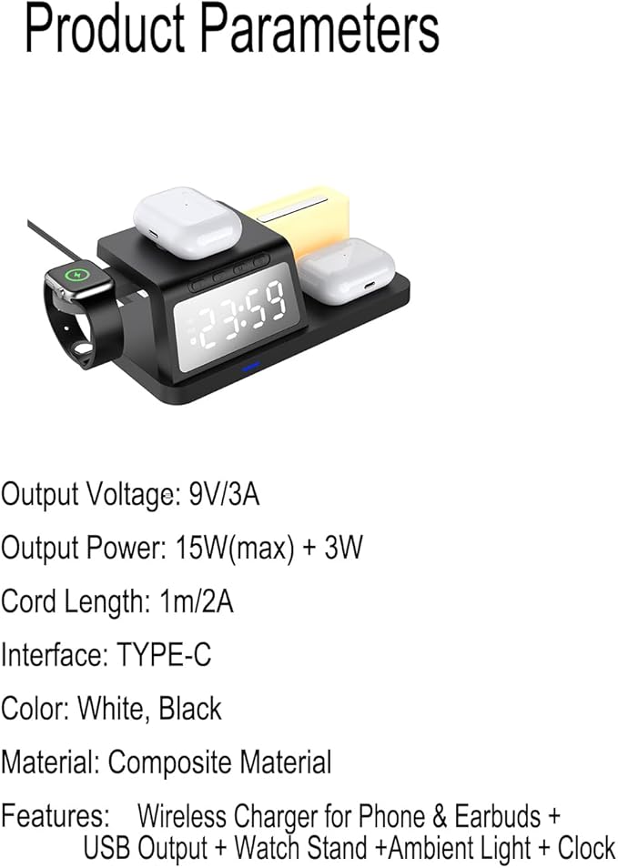 3-in-1 Wireless Charging Station