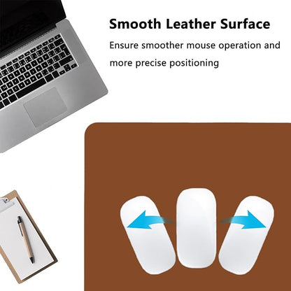 PU Leather Desk Pad Protector Gaming Mouse Pad Non Slip Desk Mat
