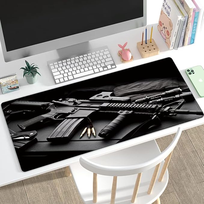 RTGGSEL 31.5x11.8 Inch Non-Slip Long Extended Large Gaming Mouse Pad