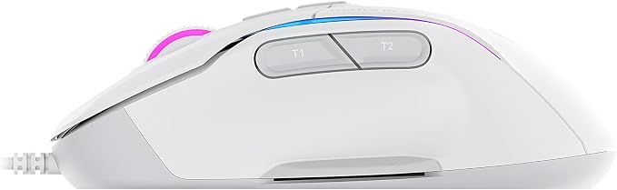 Turtle Beach Kone II – Wired Ergonomic RGB Gaming Mouse, 26K DPI Optical Sensor