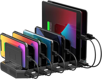 【10PCS】 Unitek Multi Charging Station, 10-Port USB Charger