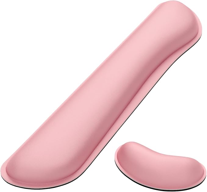 Dapesuom Enlarge Keyboard Wrist Rest, Memory Foam Wrist Cushion