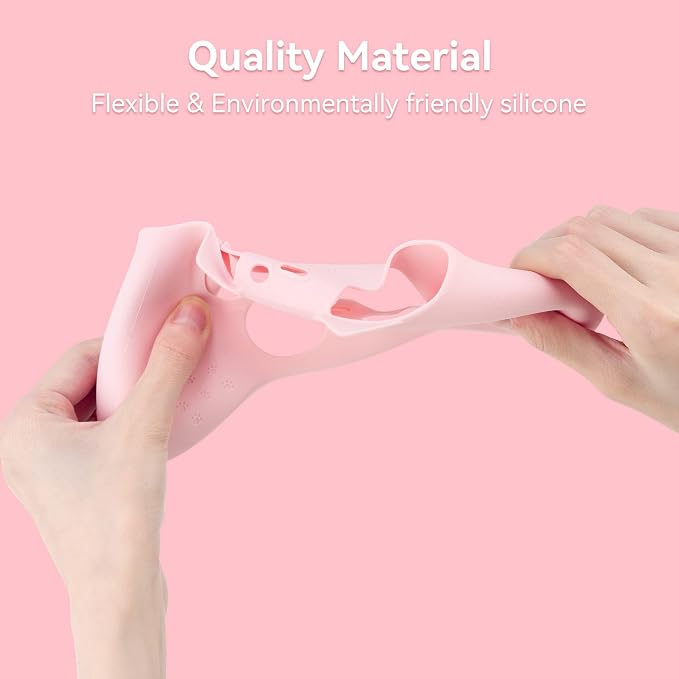 GeekShare Cat Paw Controller Skin Grips Set Anti-Slip Silicone Protective Cover