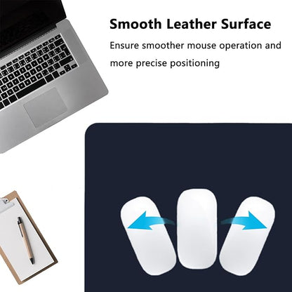 PU Leather Desk Pad Protector Gaming Mouse Pad Non Slip Desk Mat