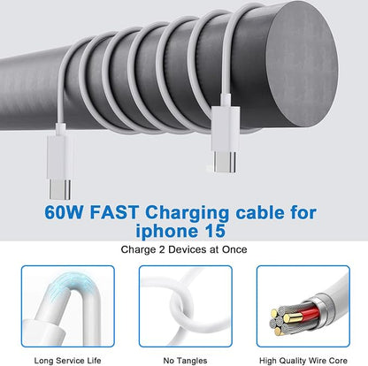 10FT iPhone 16e Fast Charger, iPad Pro/Air/Mini