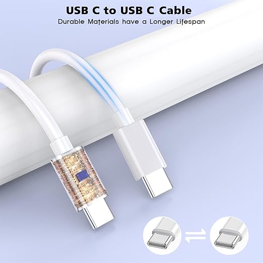 iPhone 16/15 Charger Fast Charging 20W USB Type C Charger Block 3Pack C