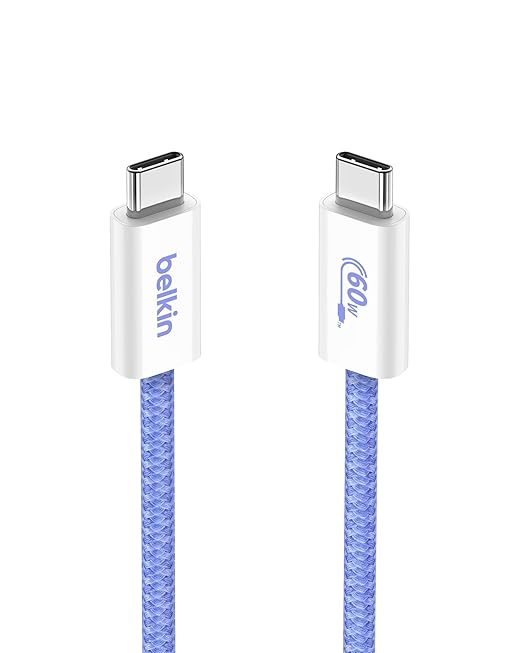 Belkin USB C to USB C Cable, 60W