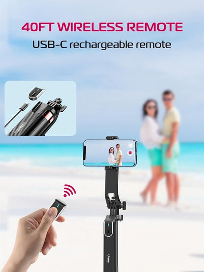 ULANZI MA09 Extendable Selfie Stick Tripod Stand