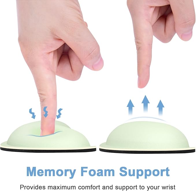 Dapesuom Mouse Wrist Rest, Ergonomic Memory Foam Mouse Wrist