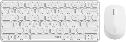 Rapoo 9010M Multi-Device Keyboard and Mouse Combo, 2.4GHz/Bluetooth 5.0/4.0