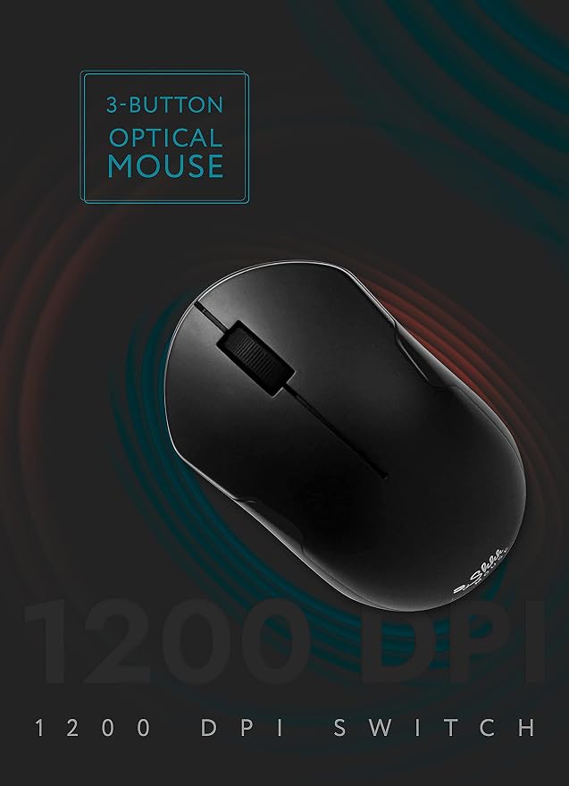 – Wireless Silent Optical Mouse