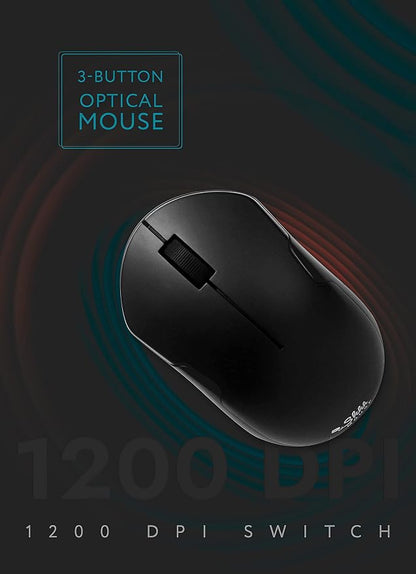 – Wireless Silent Optical Mouse