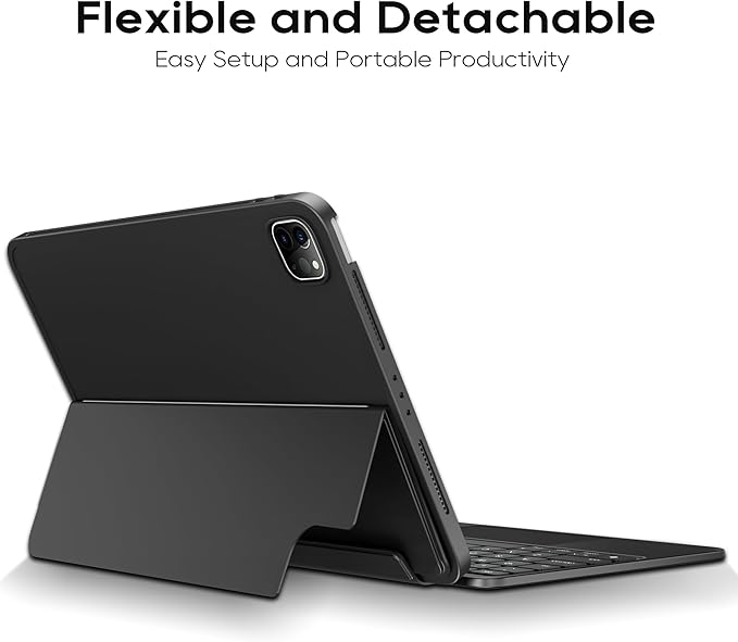 Detachable Keyboard Case for Apple iPad Air 11-inch 2025 & iPad Air 5/4th Gen &