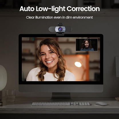 EMEET 1080P Webcam, C960 Web Camera