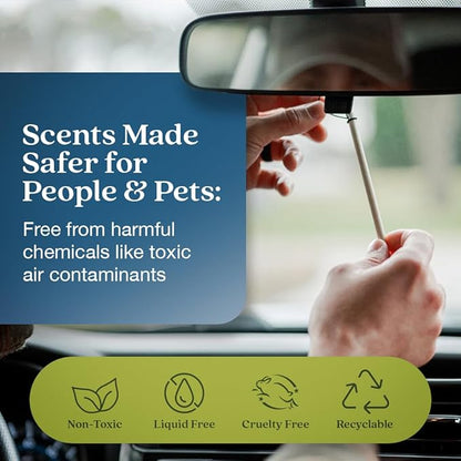 Enviroscent Non-Toxic Car Air Freshener Natural Car Air Freshener | Essential