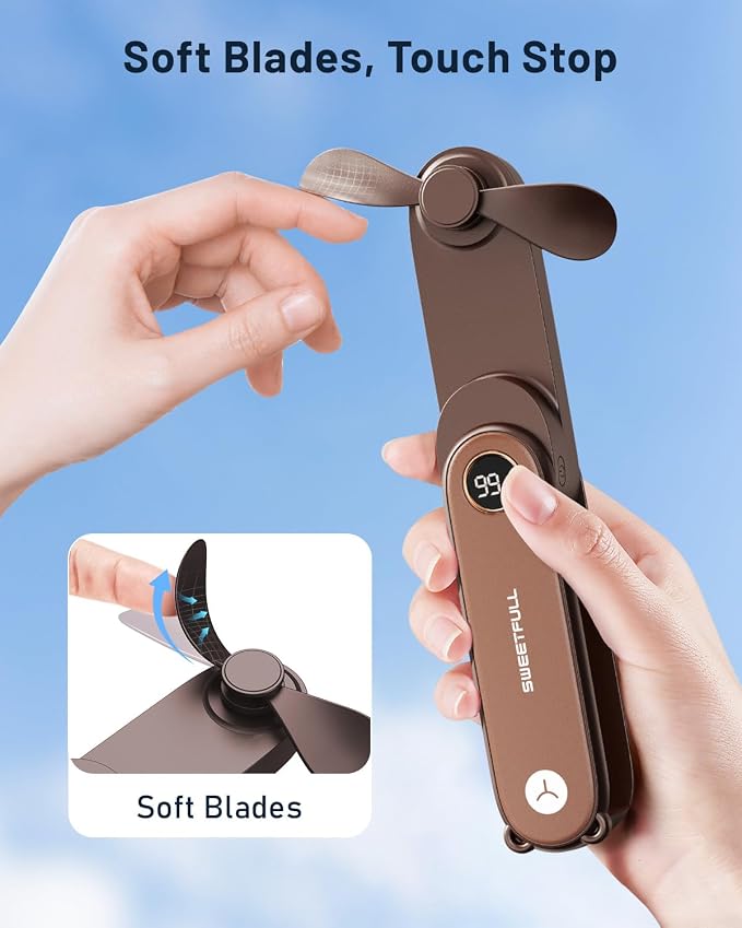 SWEETFULL Portable Handheld Mini Fan