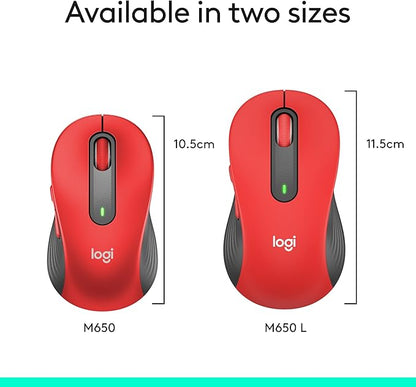 Logitech Wireless Mouse Signature M650 L Full Size