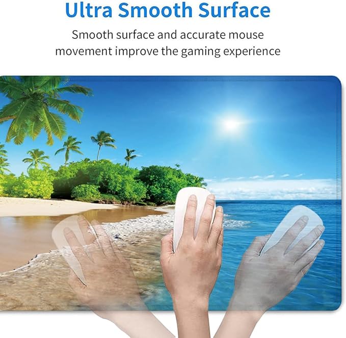 RTGGSEL 31.5x11.8 Inch Non-Slip Long Extended Large Gaming Mouse Pad