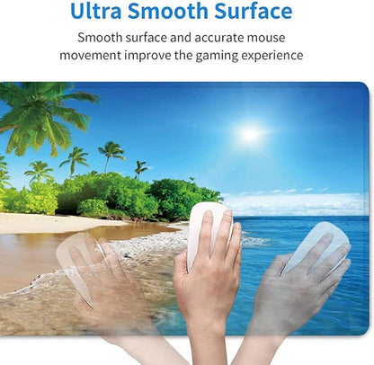 RTGGSEL 31.5x11.8 Inch Non-Slip Long Extended Large Gaming Mouse Pad