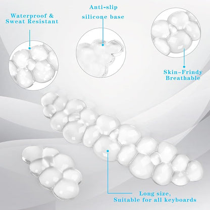 Gel Cloud Keyboard and Mouse Wrist Rest, Cute Wrist Support and Arm Support