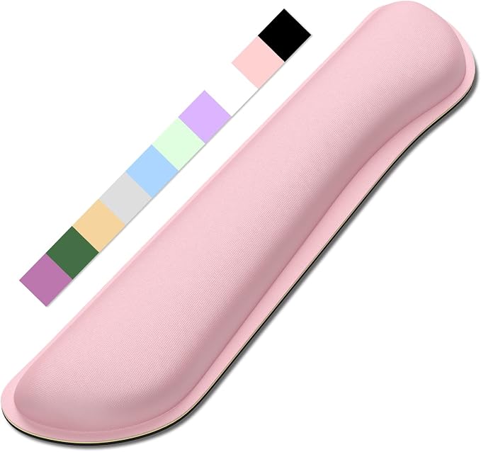Dapesuom Enlarge Keyboard Wrist Rest, Cute Memory Foam Keyboard Wrist Cushion