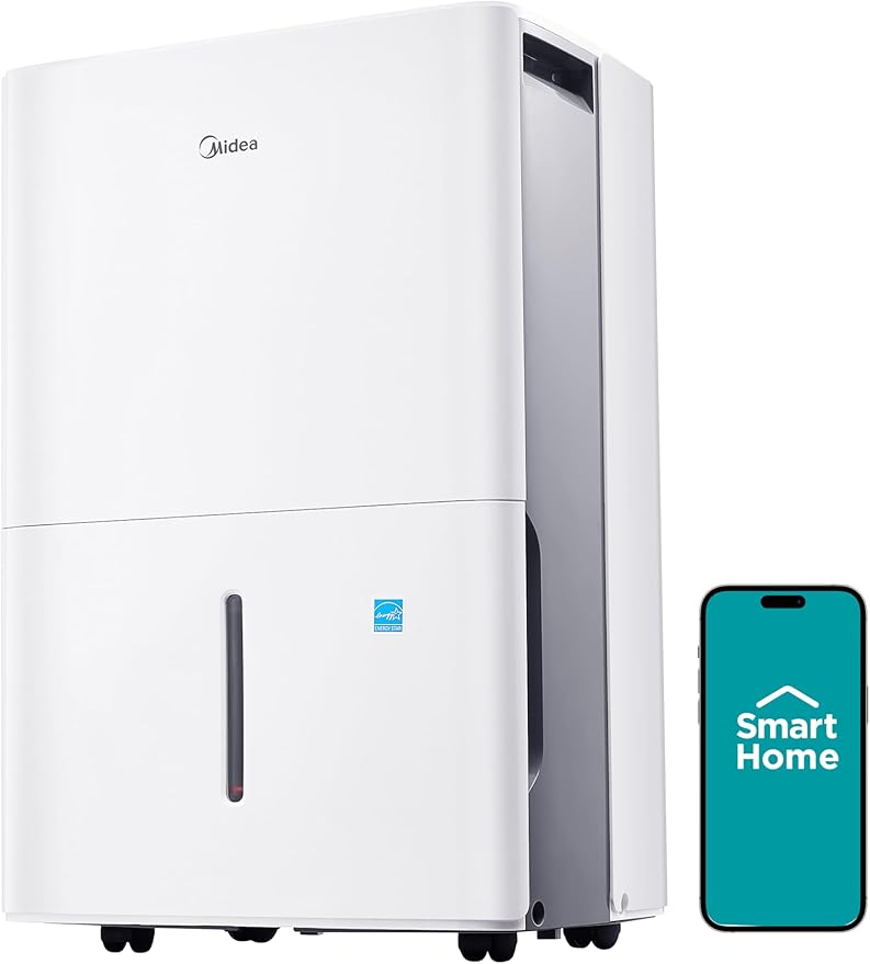 Midea 1, 500 Sq. Ft. Energy Star Certified Dehumidifier